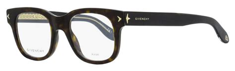 givenchy gv 0032 9wz|Givenchy Square Eyeglasses GV0032 9WZ Havana/Black 48mm .